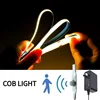 110-220V COB Led Strip with Power Supply Decoration Light Tape for Room PIR Motion Sensor Hand Sweep Backlight Ribbon 1