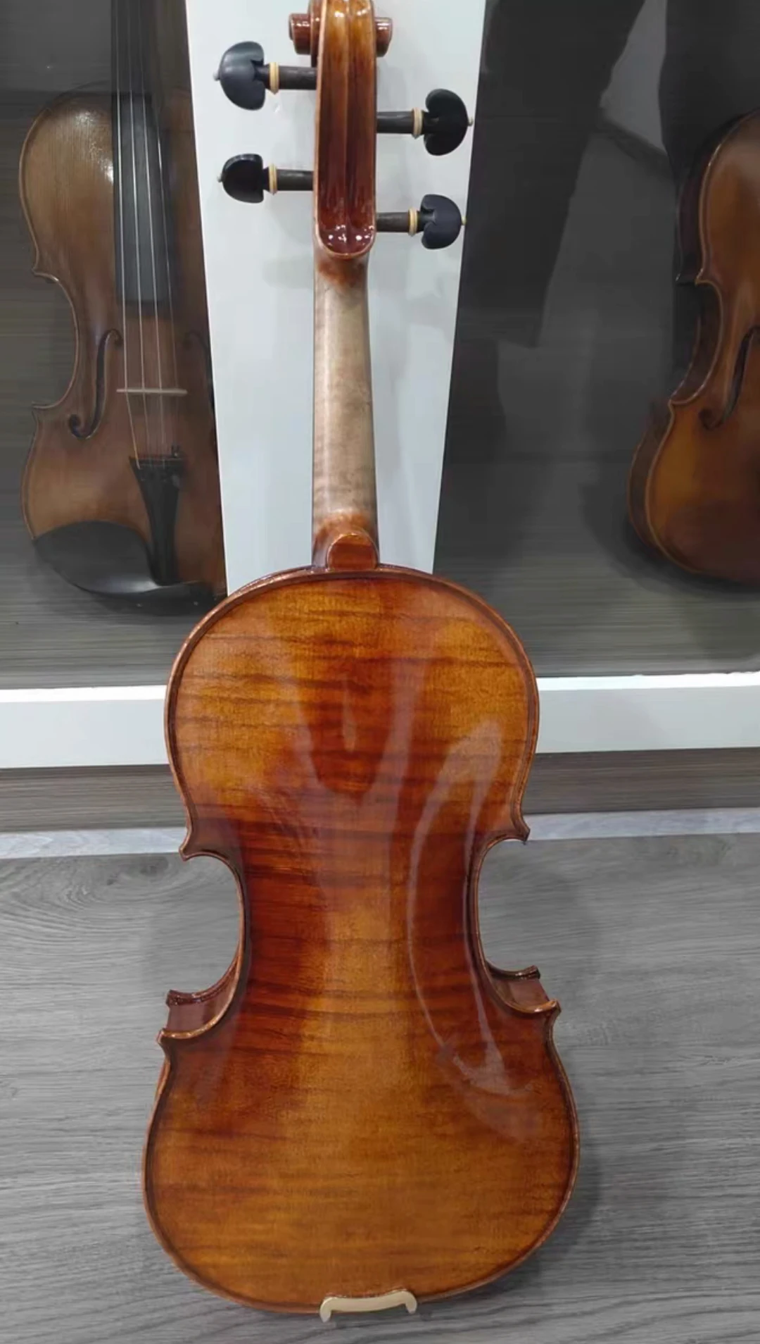

Скрипка Stradivari ручной работы, 100% итальянский жирный лак vionlin, профессиональный музыкальный инструмент для скрипки с жесткой коробкой, 4/4