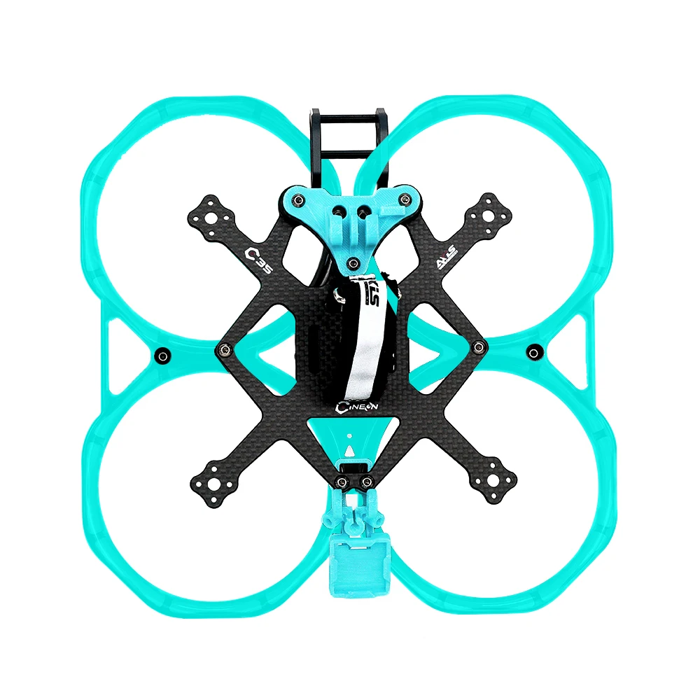 Axisflying Cineon C35/ 3.5inch FPV Frame Kit with Guard Cinewhoop for FPV Freestyle Cinematic Drone O3 Version