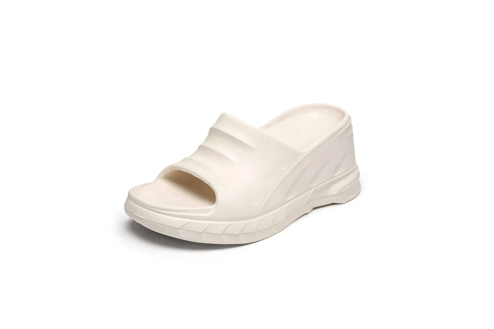 

Summer Solid Colors Women Slippers Strange High Heel Open Toe Chaussures Femme Slip On Shallow Pumps Casual Zapatillas Mujer