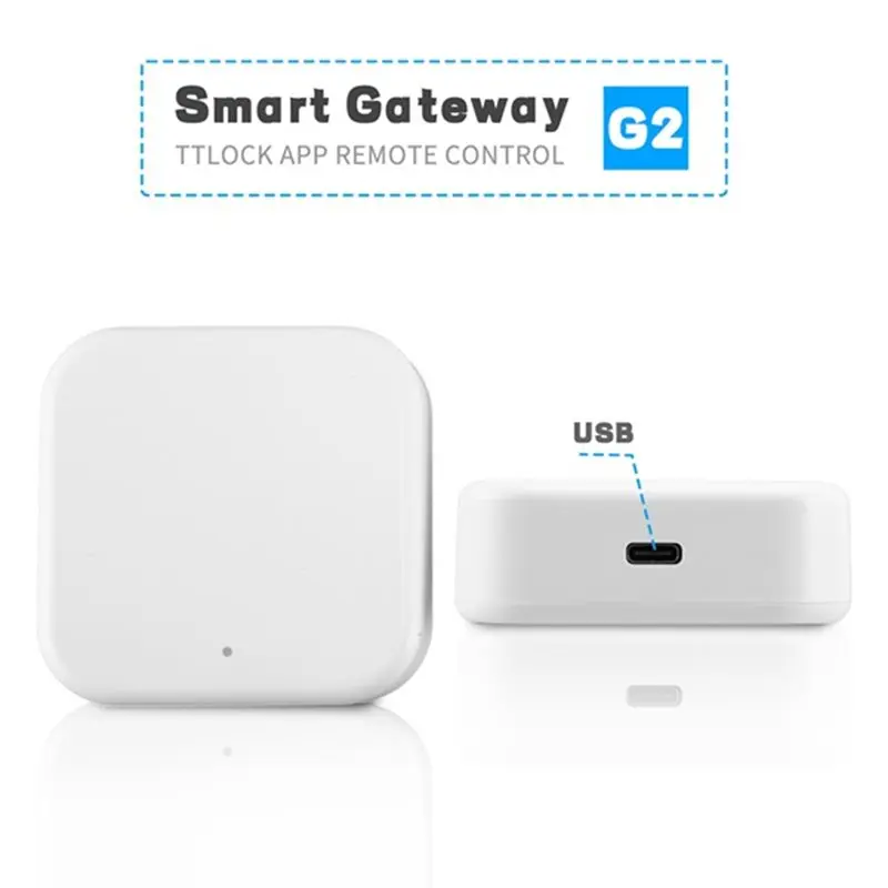 B67C Ttlock APP G2 블루투스-와이파이 변환기, 스마트 전자 도어록 홈 브리지 게이트웨이 장치 미국 전원 플러그 미국 플러그
