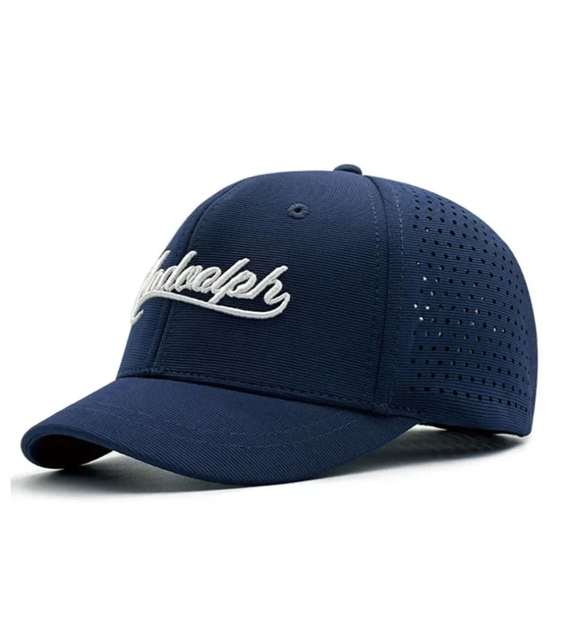 Big Head Hat Back Closed 5 cm Baseballkappe mit kurzer Krempe für Herren, taillierte Mesh-Kappen, dehnbare, vollständig geschlossene Kappen, 56–60 cm, 61-65 cm – Detail 11