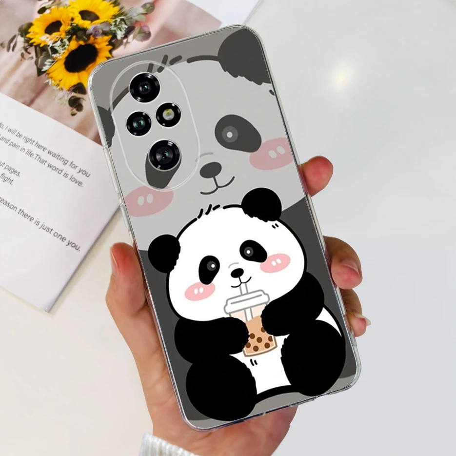 Cute Painted Clear Silicone Case - Soft Protective Cover