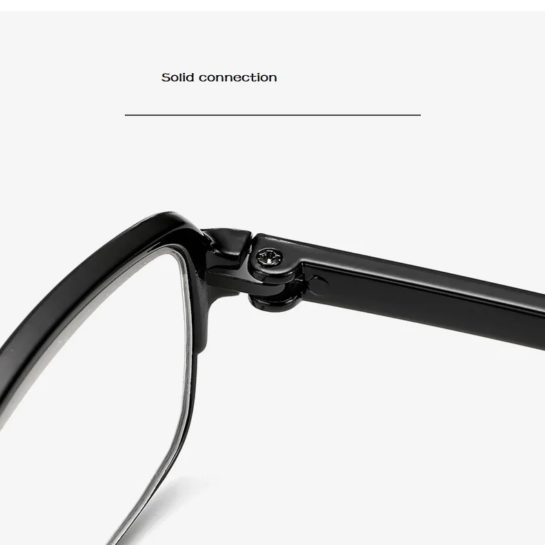 Lunettes De Lecture New Time - Noir Rectangle, Dioptrie +3.5 - Neuves Avec étiquettes