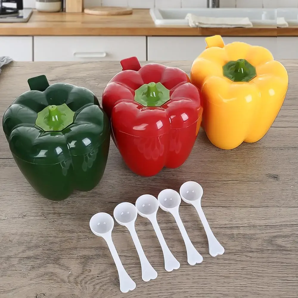 1Pc Plastic Creative Seasoning Jar Container Spice Jar