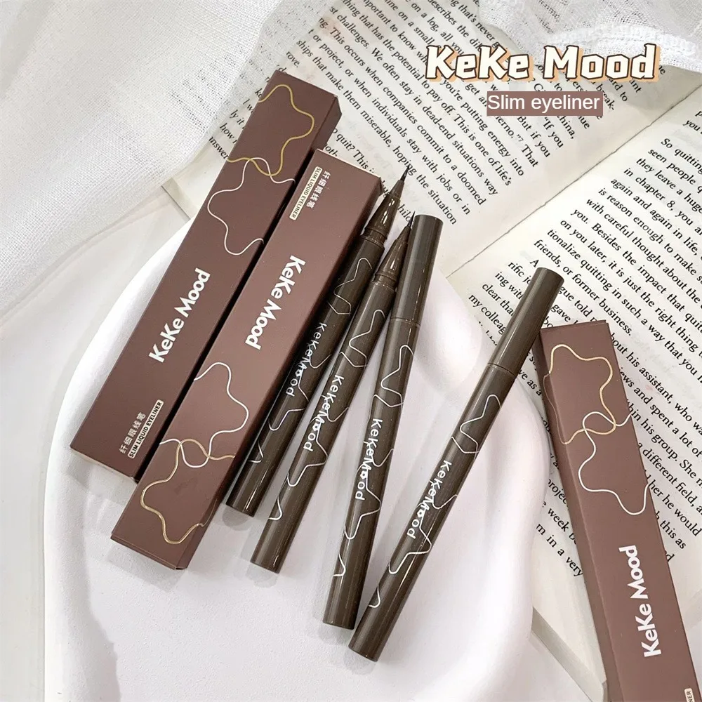 

Liquid Eyeliner Smooth Pen Black Ultra-fine Eyeliner Cosmetics Long-lasting Eyeliner Refuse The Panda Eye 0.6ml No Vignetting