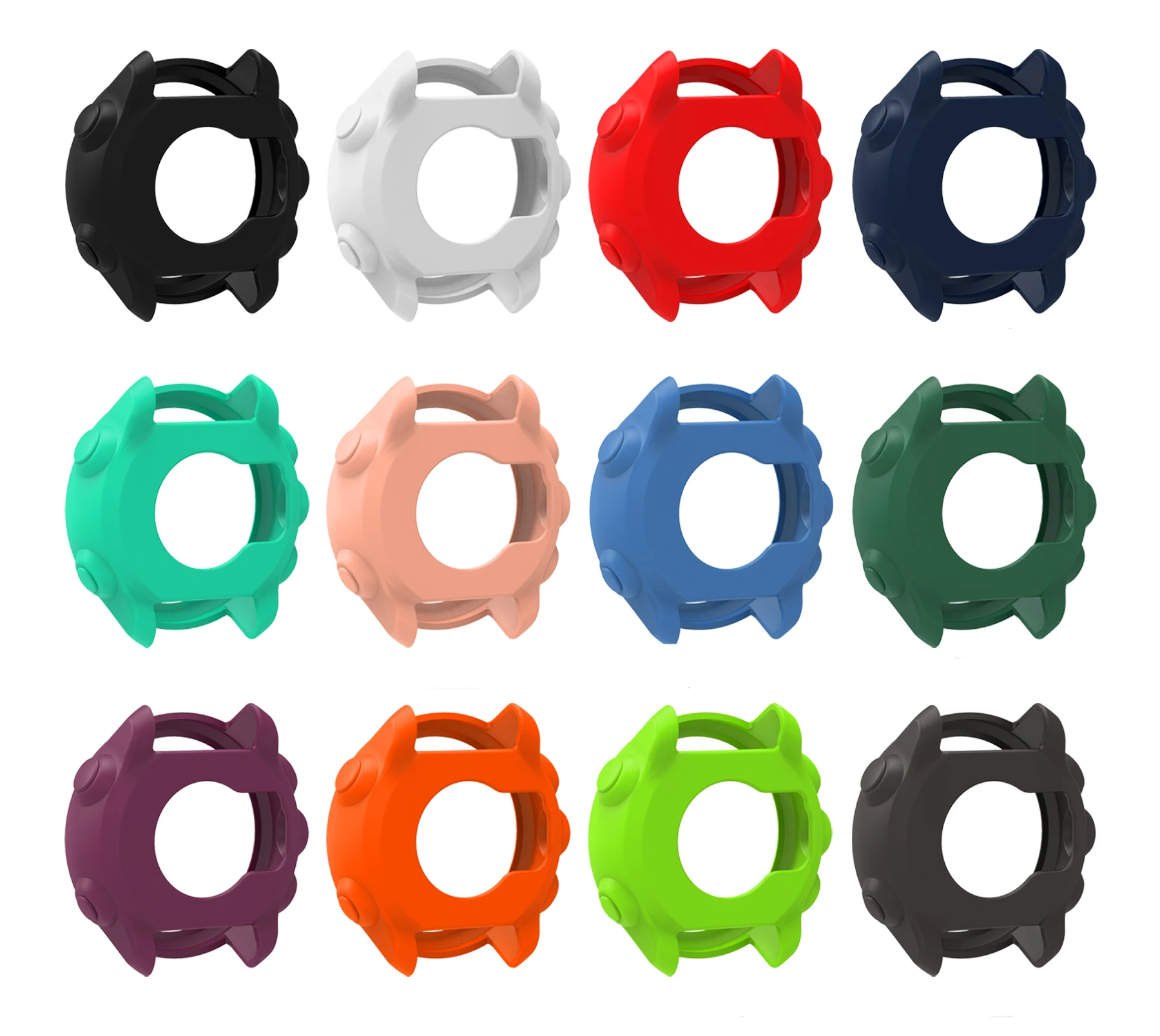 Silicone Protective Watch Case - Soft Anti-Scratch Bumper Cover Replacement Shell