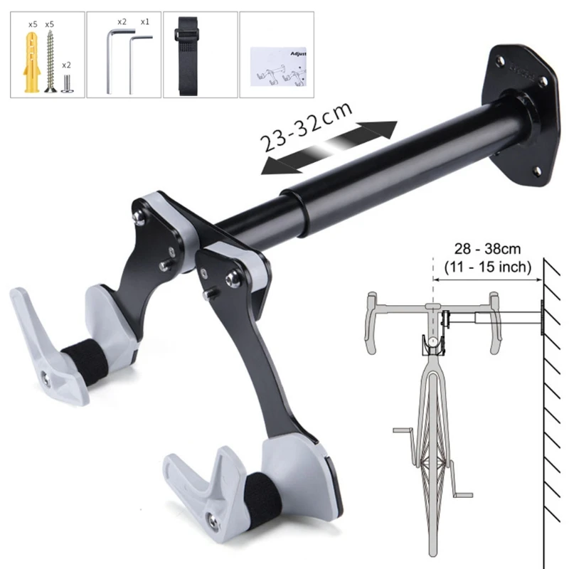 

Настенные кронштейны для защитных накладок Велосипедная стойка Велосипед в гараже Хранение велосипедов в