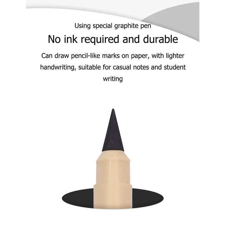5pcs Kawaii Eternal Pencil HB Erasablel No Ink Free Sharpening Unlimited Writing Pencils School Office Stationery Cute Supplies 6