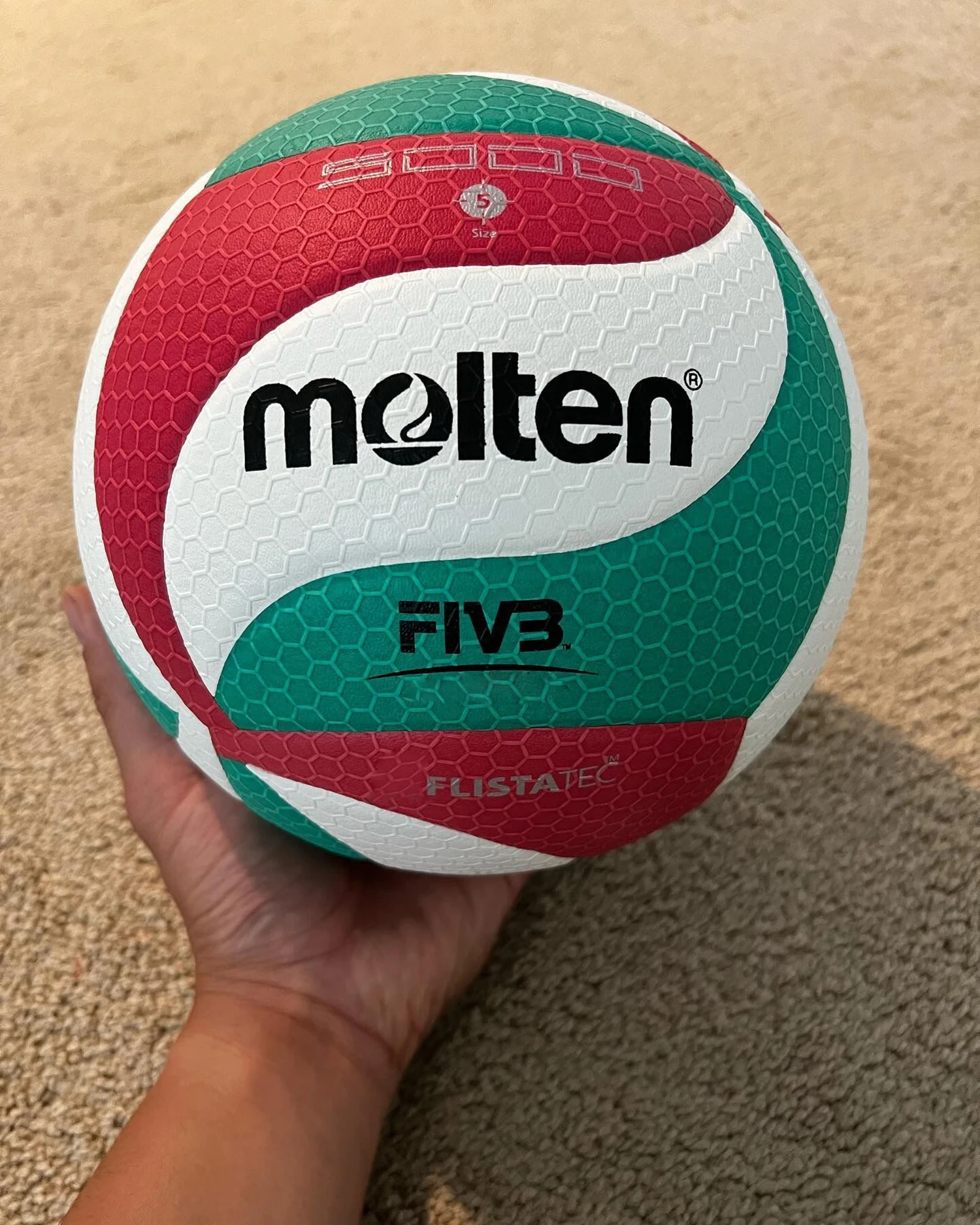 Volleyball Ball Original FLISTATEC Size 5 For Students Adult Teenager Competition Training Outdoor Indoor