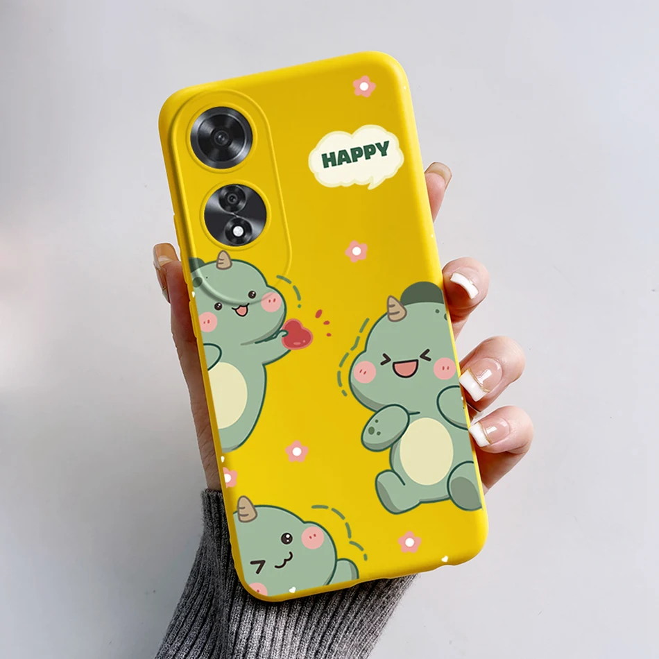Cute Bear and Frog Cartoon Painted Shockproof Soft Silicone Back Cover Case