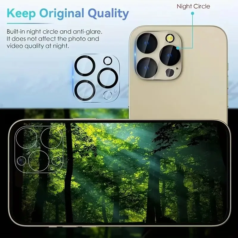 Premium Camera Lens Protector Set - 4 Pack Protective Covers