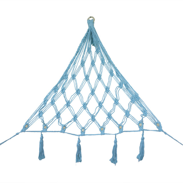 Macrame Plush Toy Storage Animal Hammock Hanging Storage Corner Kids Organizer Room Stuffed Furniture Net Corner Nursery