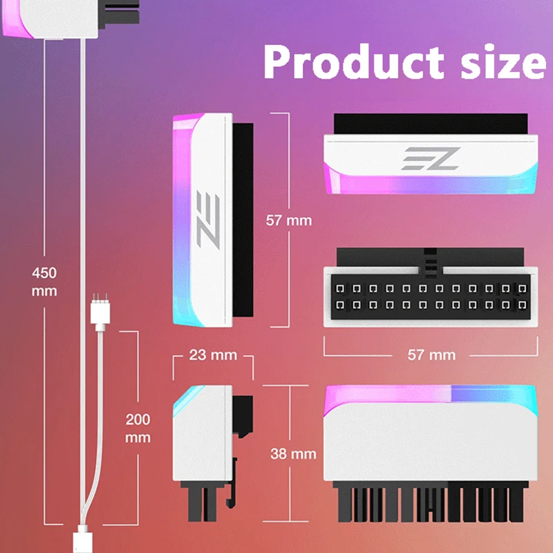 ARGB       ̺, ATX 24 , 90   ÷ ,  DIY  ׼ 