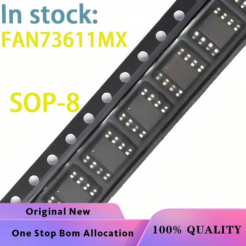 

Набор микросхем FAN73611MX FAN73611 73611 SOP-8 (5-10 шт.)