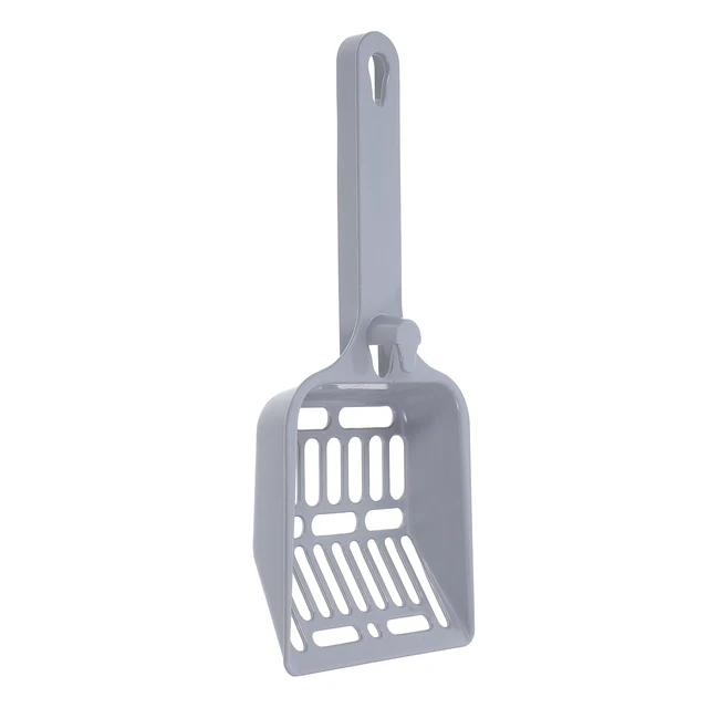 Extra Wide Cat Litter Scoop Ergonomic Handle Deep Shovel for Efficient Waste Removal Reusable Litter Box Cleaning Tool Heavy 2