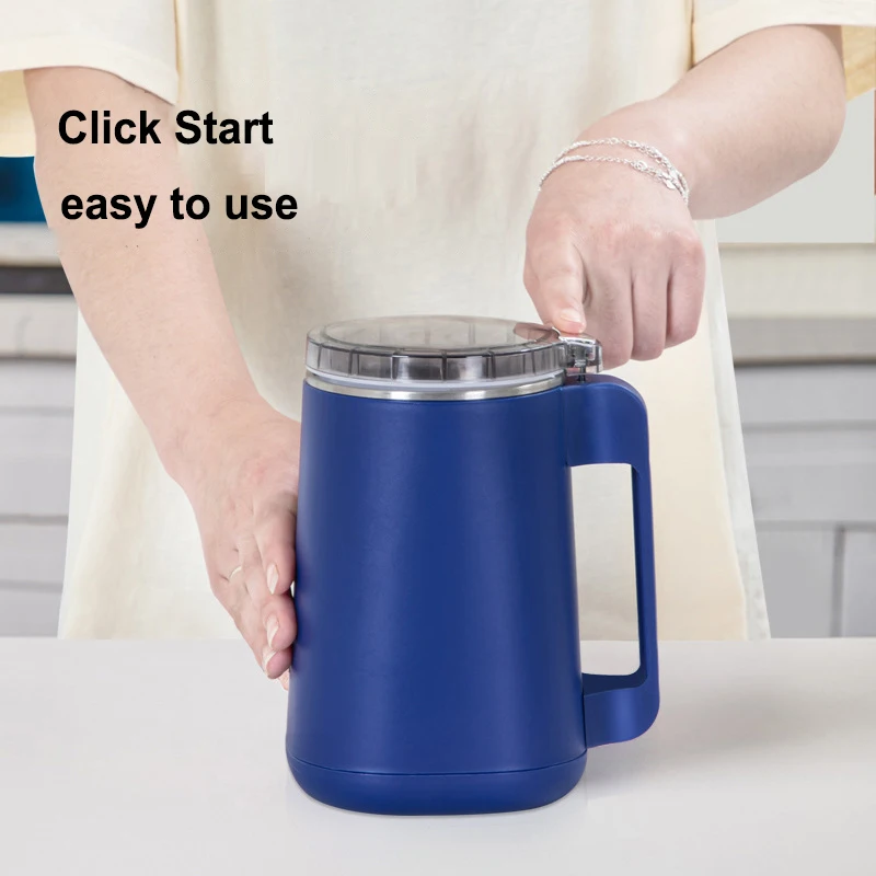 2025 New 500ml Large Capacity Coffee Grinder Household Portable Fine Powder Grinder Dry and Wet Dual-use Nut Spice Grinder 4