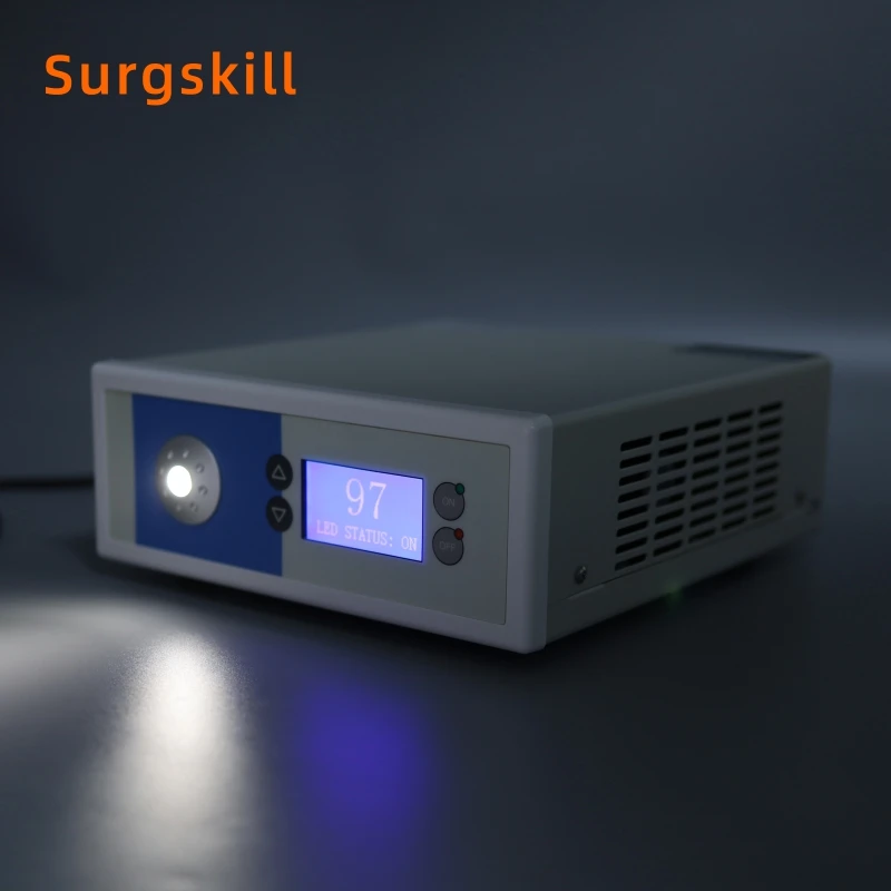 Portable LED Light Source 100W For ENT/Endoscopy/Arthroscopy Surgery