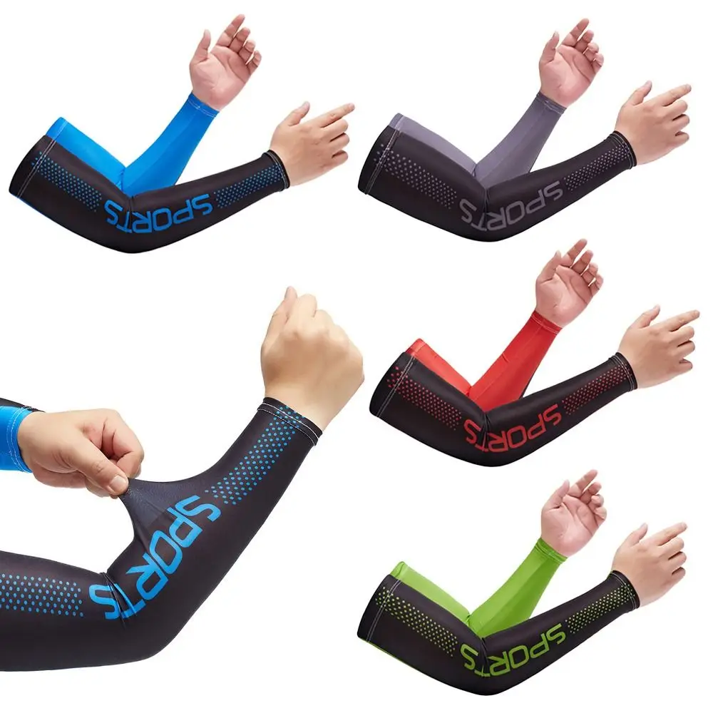 

Warmer Basketball Summer Cooling Running Arm Cover Arm Sleeves Sun Protection Outdoor Sport