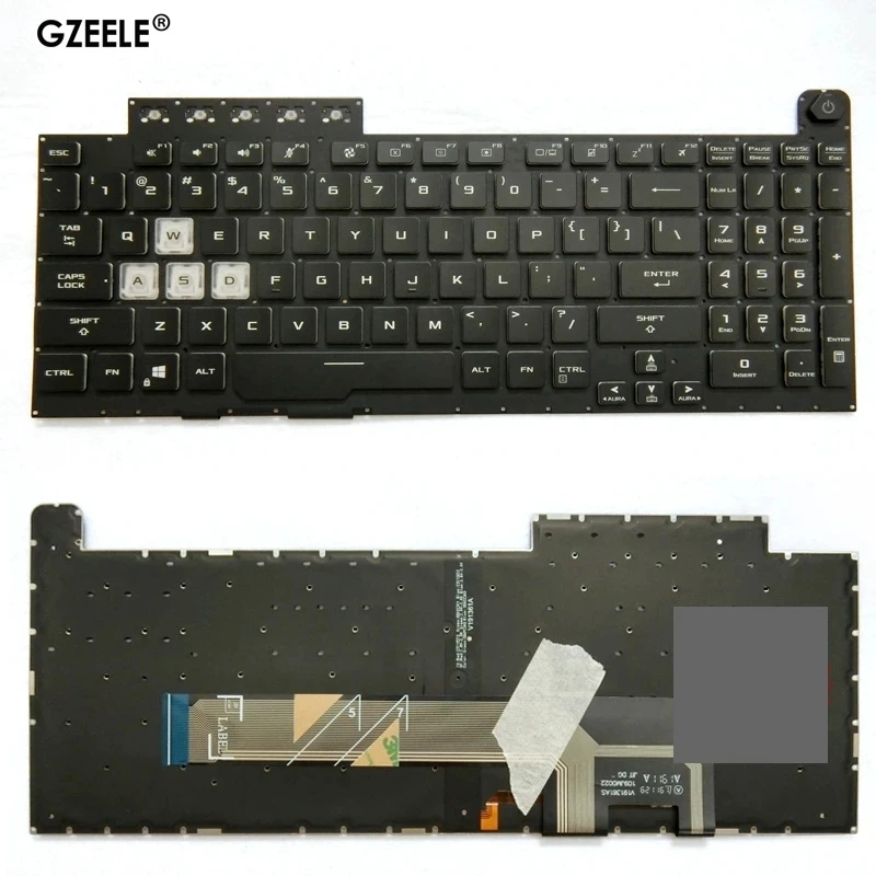 US キーボード ASUS TUF ゲーム A15 FA506 FA506iu FA506iv Fa506ii 
