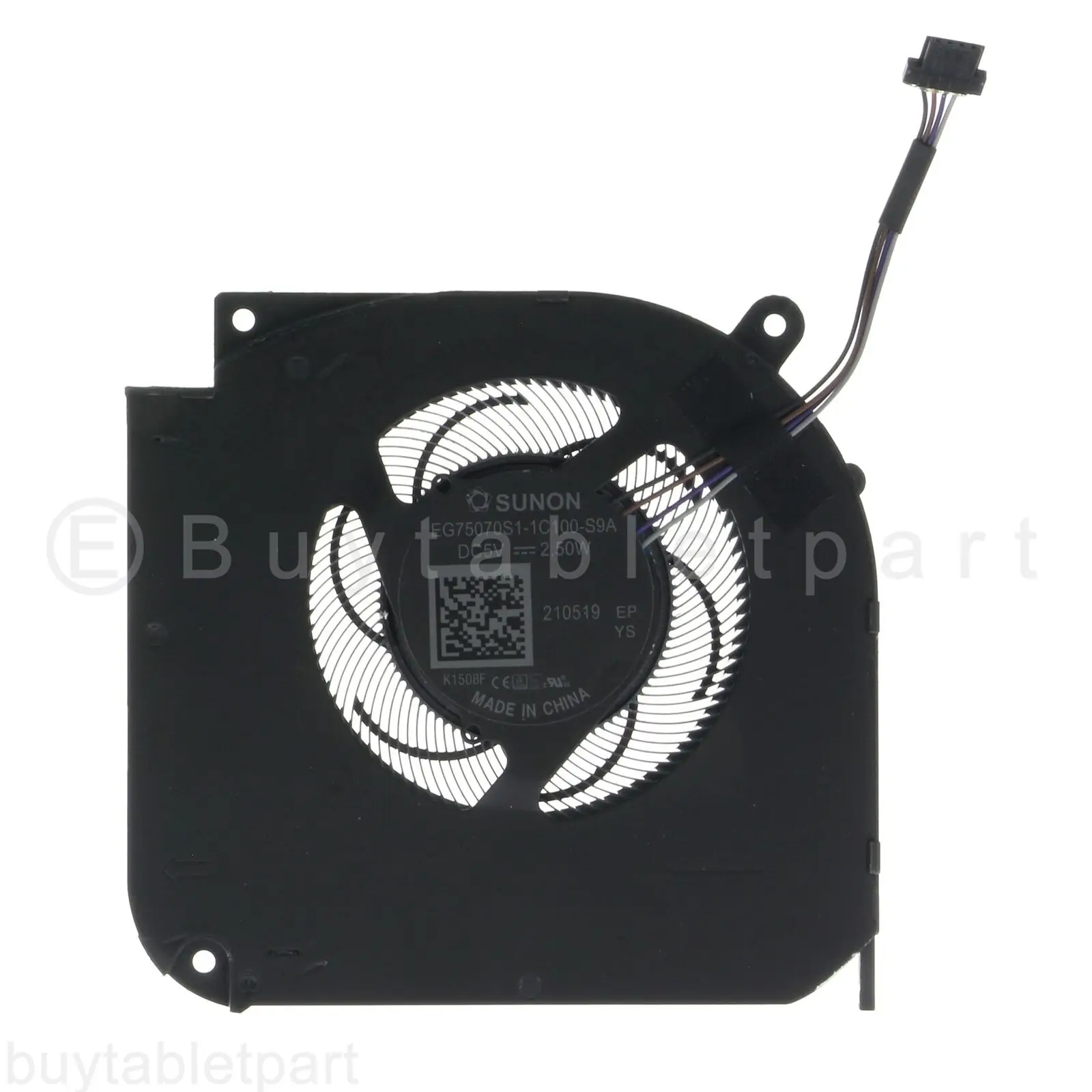 Cpu Ventilador de Refrigeração Tongfang Ther7gk5m61411 Gk5mp6o Maingear Vetor Pro Mg-vcp17