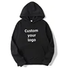Men and Women DIY Printed Hooded Sweatshirt Loose Pullover  Spring Autumn Winter Cotton Customize your logo Hoodie (S-4XL) 2