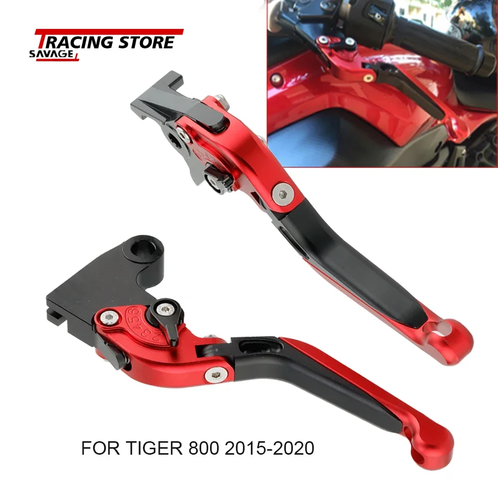 

Folding Brake Clutch Levers For Tiger 800 XC/XCA/XCX/XR/XRT/XRX 15-20 Trident 660 Triple Street S660 20-22 Motorcycle Handle