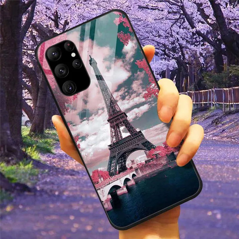 Enhanced Tempered Glass Cover Bumper Protective Phone Shell