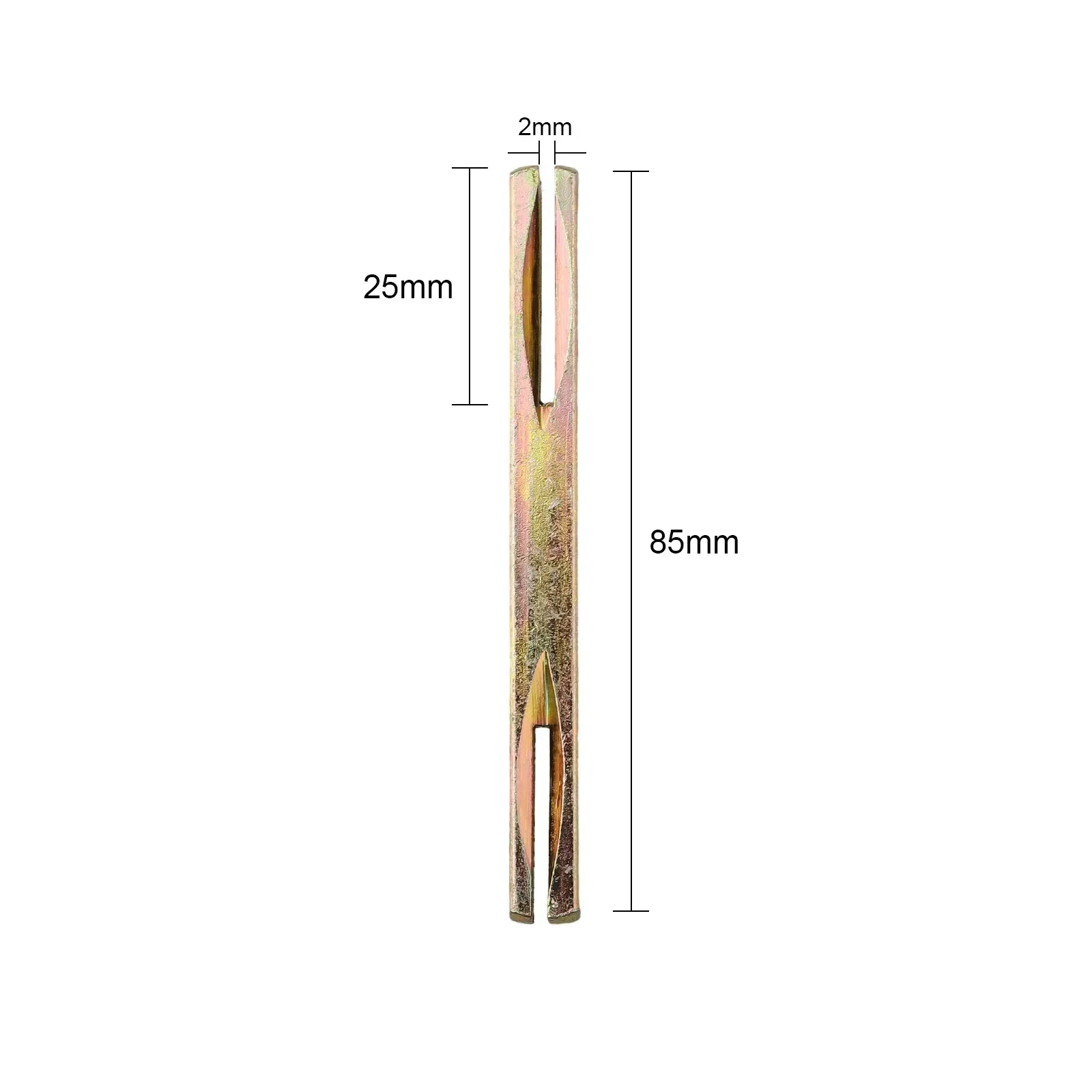 85-130mm Square Spindle 8mm Galvanised Door Window Handle Iron Square Pin For Window Door Handle Lever Knob Pin