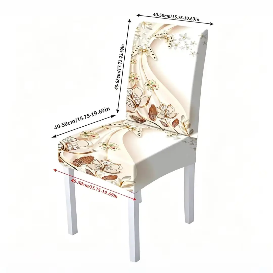 Premium Stretchable Gaming Chair Cover Set - 4-Piece with Armrest and Backrest Protection