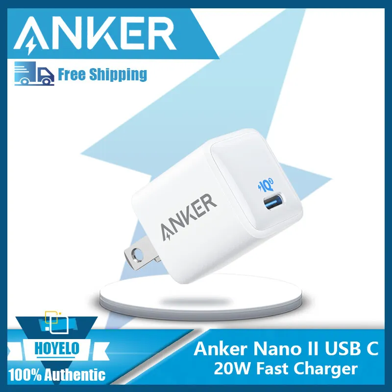 Anker USB C 20W Durable Compact Fast Charger for iPhone Samsung