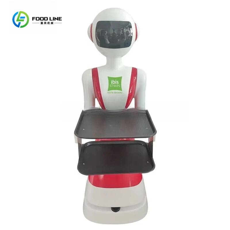 Robot da ristorante più venduto, servizio cameriere, robot commerciale per la consegna di cibo per carichi pesanti, per grandi vantaggi di sala da pranzo - immagine 3
