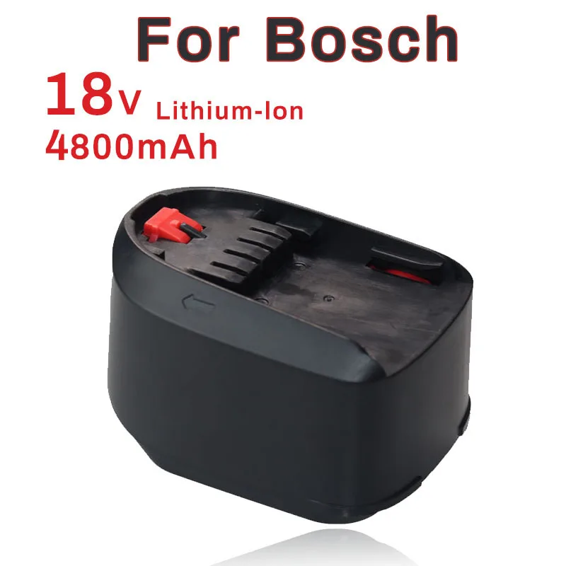 

4800Ah 18V Li-ion Rechargeable Batteryfor Bosch Tools PSB PSR PST AL1830CV AL1810CV