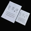 StoBag 50pcs Frosted Clothes Packaging Zipper Bags Transparent Plastic Warning Words Sealed Storage Reusable Ziplock Wholesale 2