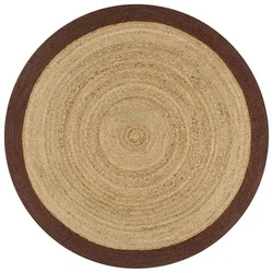 Jute Rugs 100% Natural Handmade Floor Mat Bohemian Living Area Vintage Jute Rugs Rugs for Bedroom Decor Carpets for Living Room