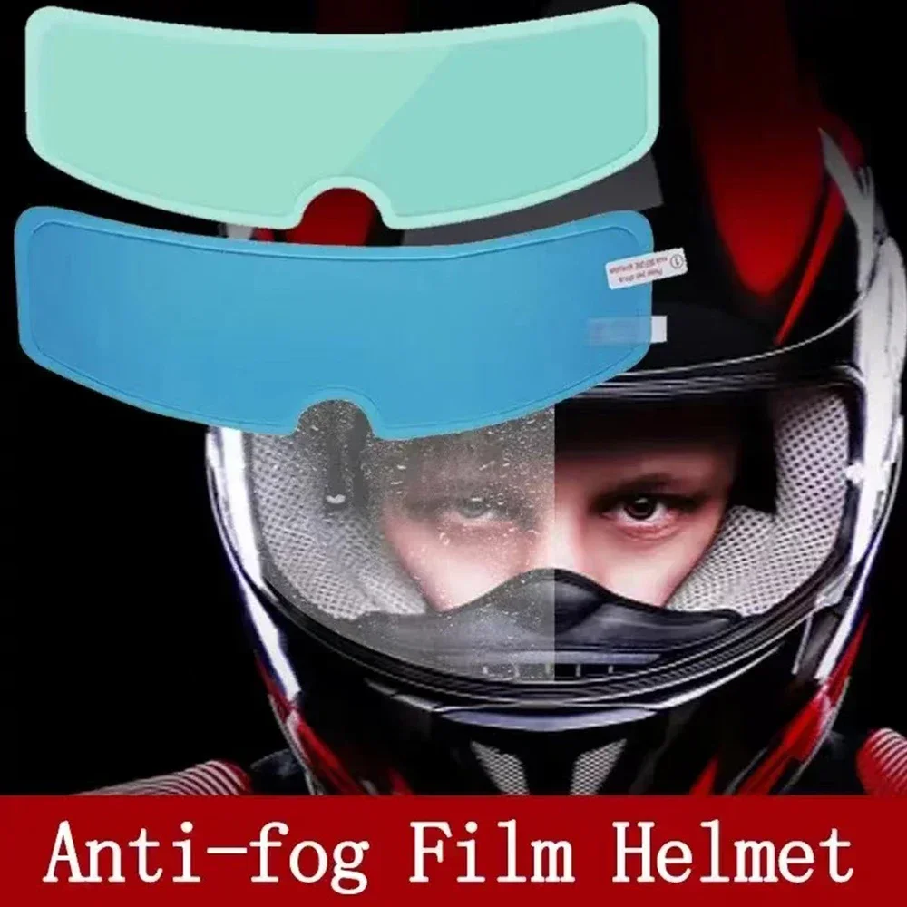 Clear Rainproof Anti Fog Film Helmet Lens Sticker
