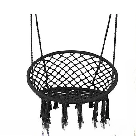 كرسي أرجوحة معلق حبل قطن احترافي