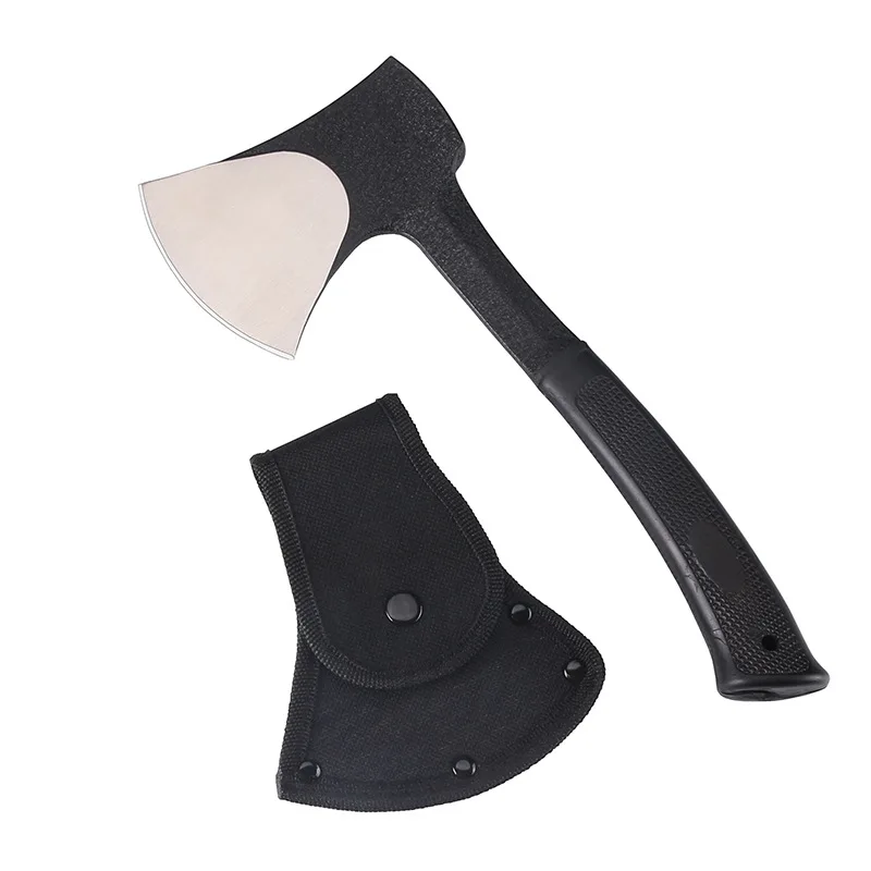 Practical Axe for Outdoor Campsite Axe, High Hardness Fire Fighting Axe, Easy to Carry Chopstick Hammer Axe 6