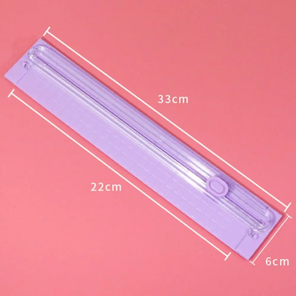 Taglierina per Carta A3/A4 con Righello Estraibile, Macchina Portatile per Taglio Carta, Strumento Bidirezionale per Taglio Carta - immagine 6