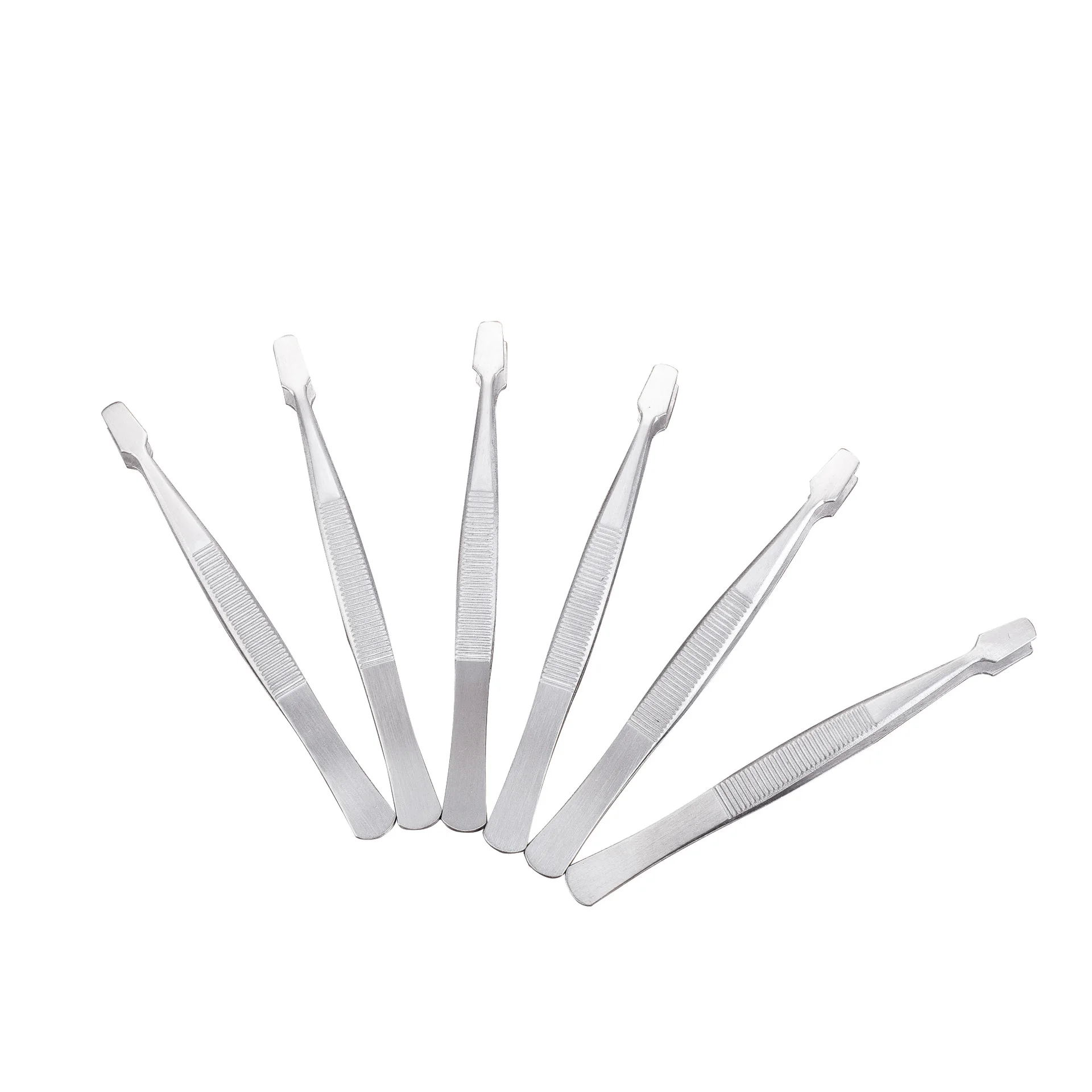 Tweezer Tool 1Pcs Stamp Tweezers Stainless Steel Philately Stamps Collector Tools Eyebrow Forceps Brazing Tweezers Tong Soldering Hand Tools