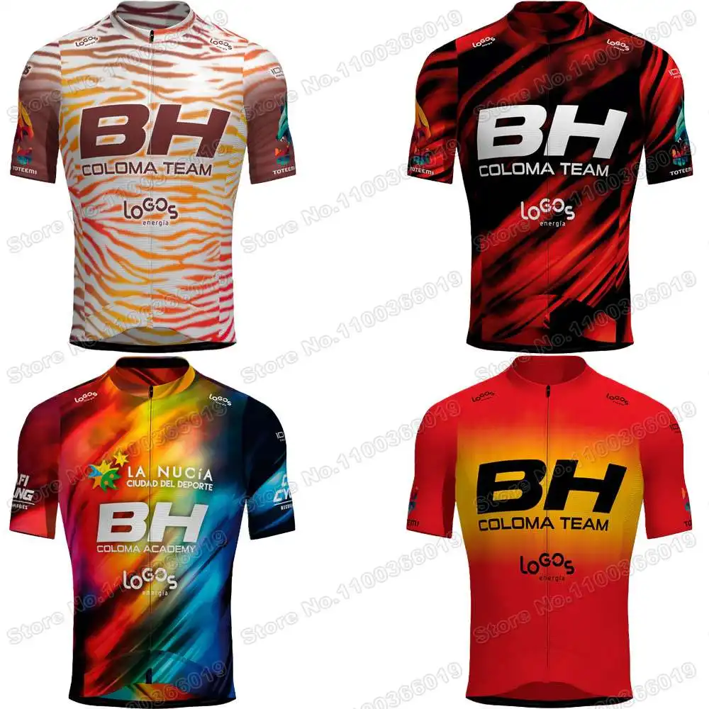 BH Coloma Team Cycling Jersey Short Sleeve Men Cycling Clothing Summer Road Bike Shirt Bicycle Tops MTB Uniform