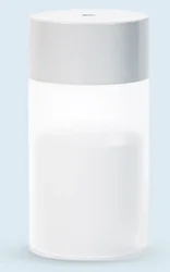 Compact USB Aroma Diffuser & Humidifier with Ultrasonic Quiet Operation (White)