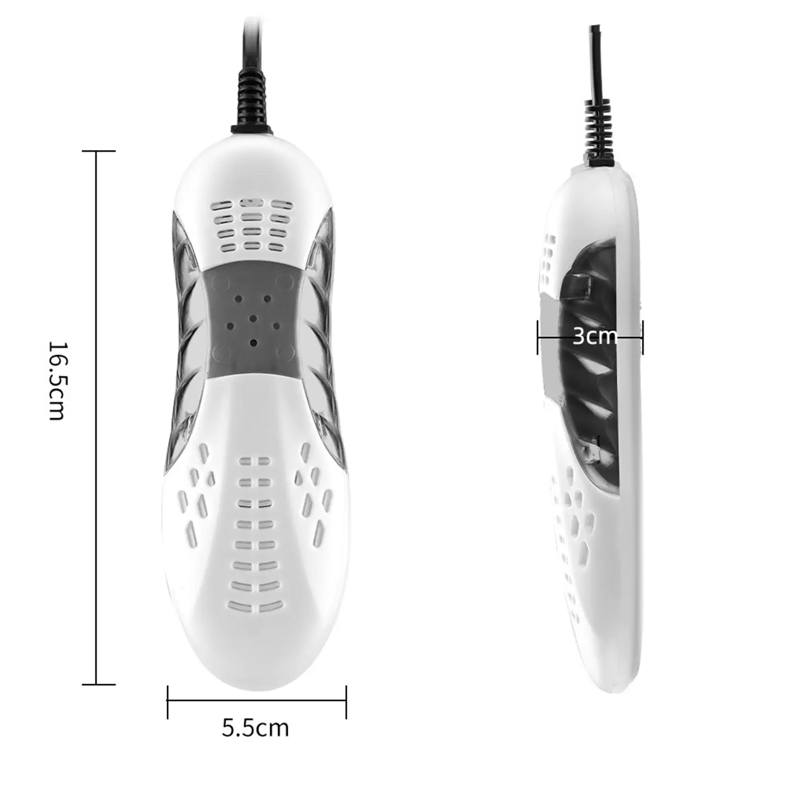 Compact Light Boot Shoe Dryer, Eliminate Bad Odor Dehumidify Device for Winter Family