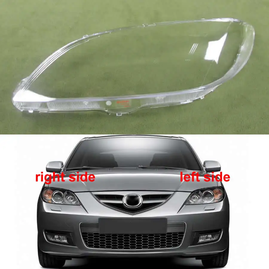 For Mazda 3 M3 (sedan) 20062012 Headlights Cover Transparent Headlamp