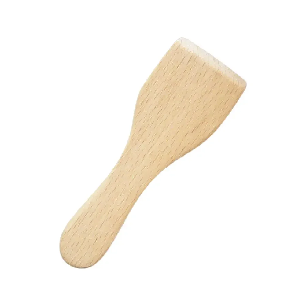 1pcs Non-stick Wooden Turner Cooking Shovel Small Wooden Spatulas Kitchen Gadgets Utensils For Home Camping Restaurant Supp