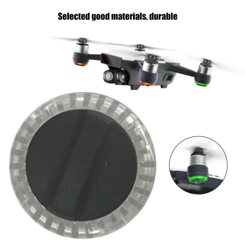 Replacement Lamp Cover for SPARK, Set of 4pcs Quadcopter LED Light Cover Replacement Part Easy Installation