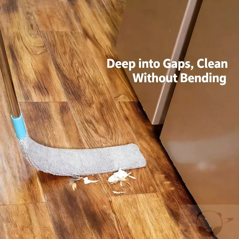Telescopic Long Handle Flexible Mop Duster 3