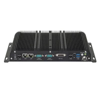 Fanless Industrial PC Intel Core i7-1165G7 2x DDR4 M.2 NVME SSD 2x 2.5G LAN RS232 RS485 6x USB GPIO WiFi 4G 5G LTE Windows Linux 1