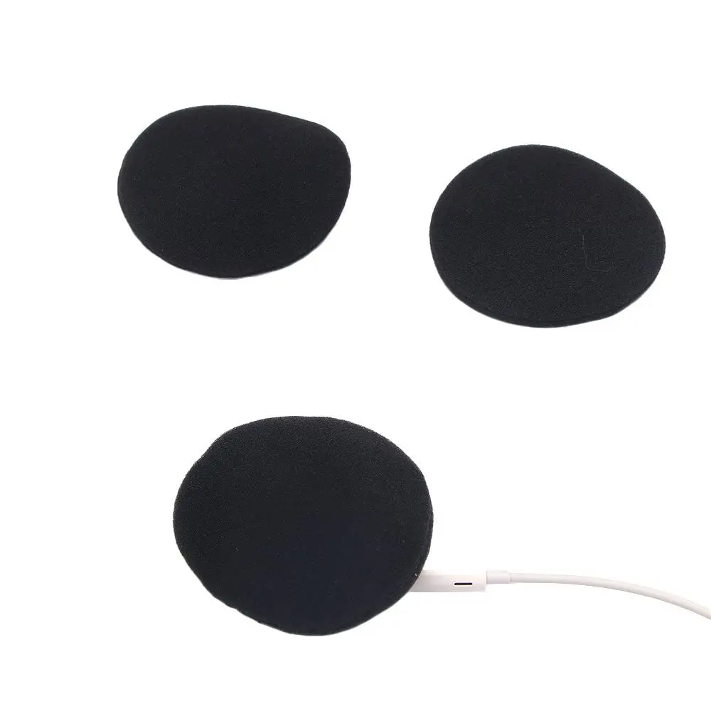 

10pcs Practical Soft Replacement 50mm Sponge Headphones Sponge Pad Ear Pads Earpads