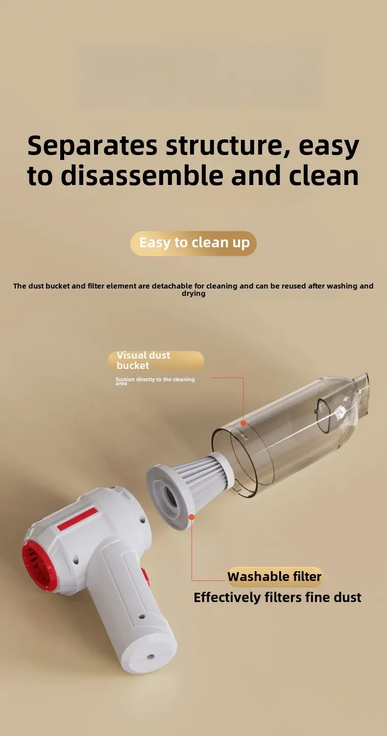 Kabelloser Hand-Reinigungsroboter-Staubsauger